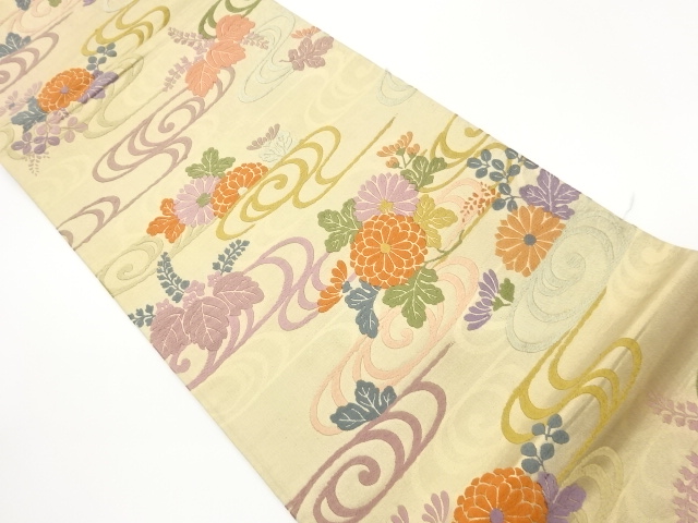 JAPANESE FUKURO OBI / KARA-ORI / WOVEN PAULOWNIA